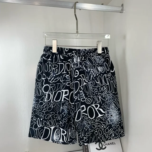 Dior Shorts Logo-print drawstring product detail image 14