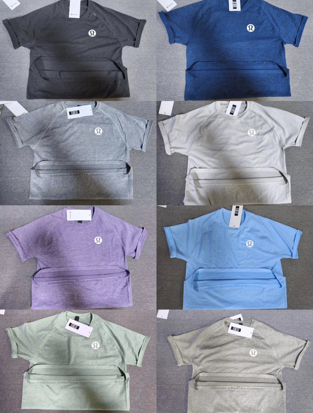 lululemon MVT Series Short Sleeve [Silver Line Series Collection] Unisex