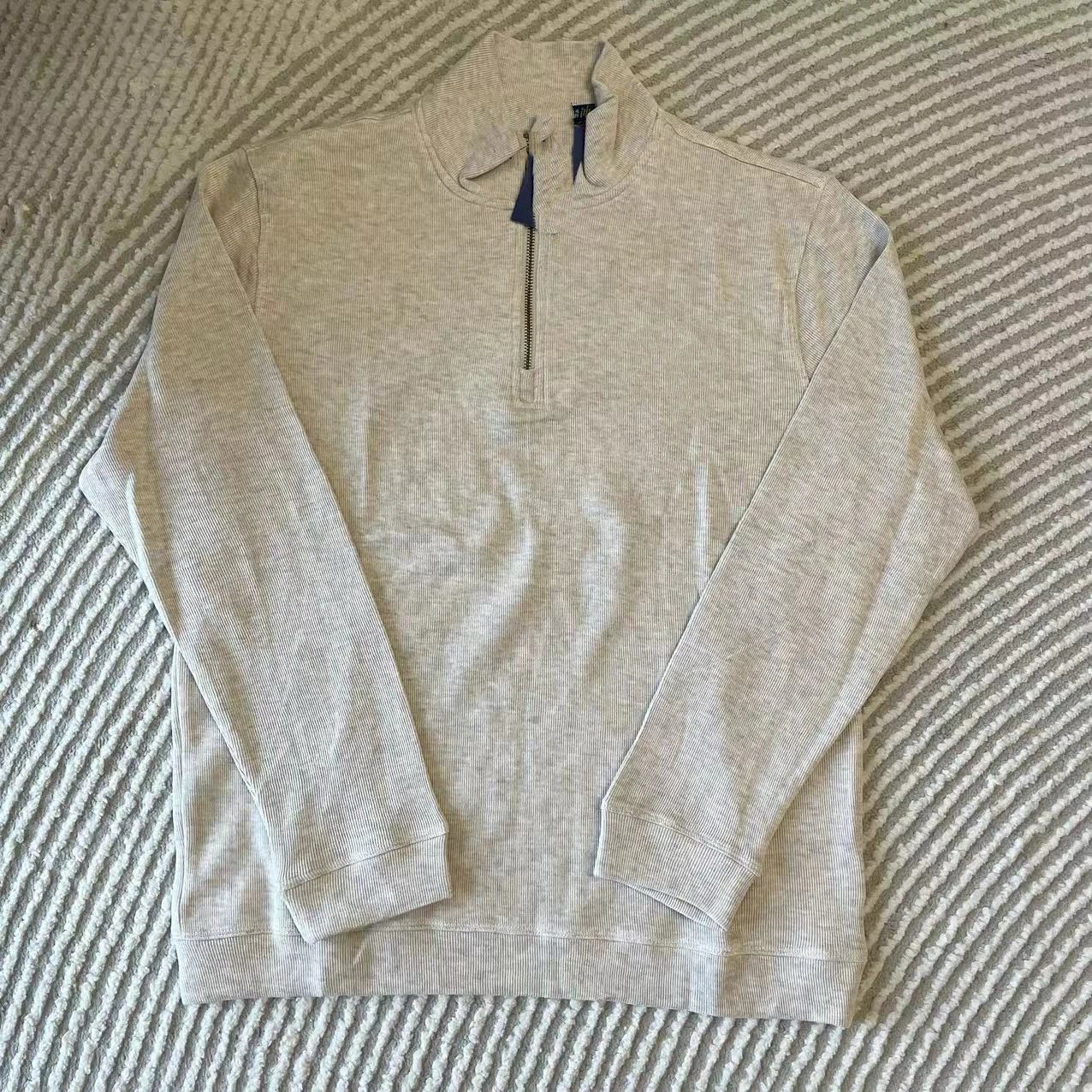 Ralph Lauren Zip Sweater Beige