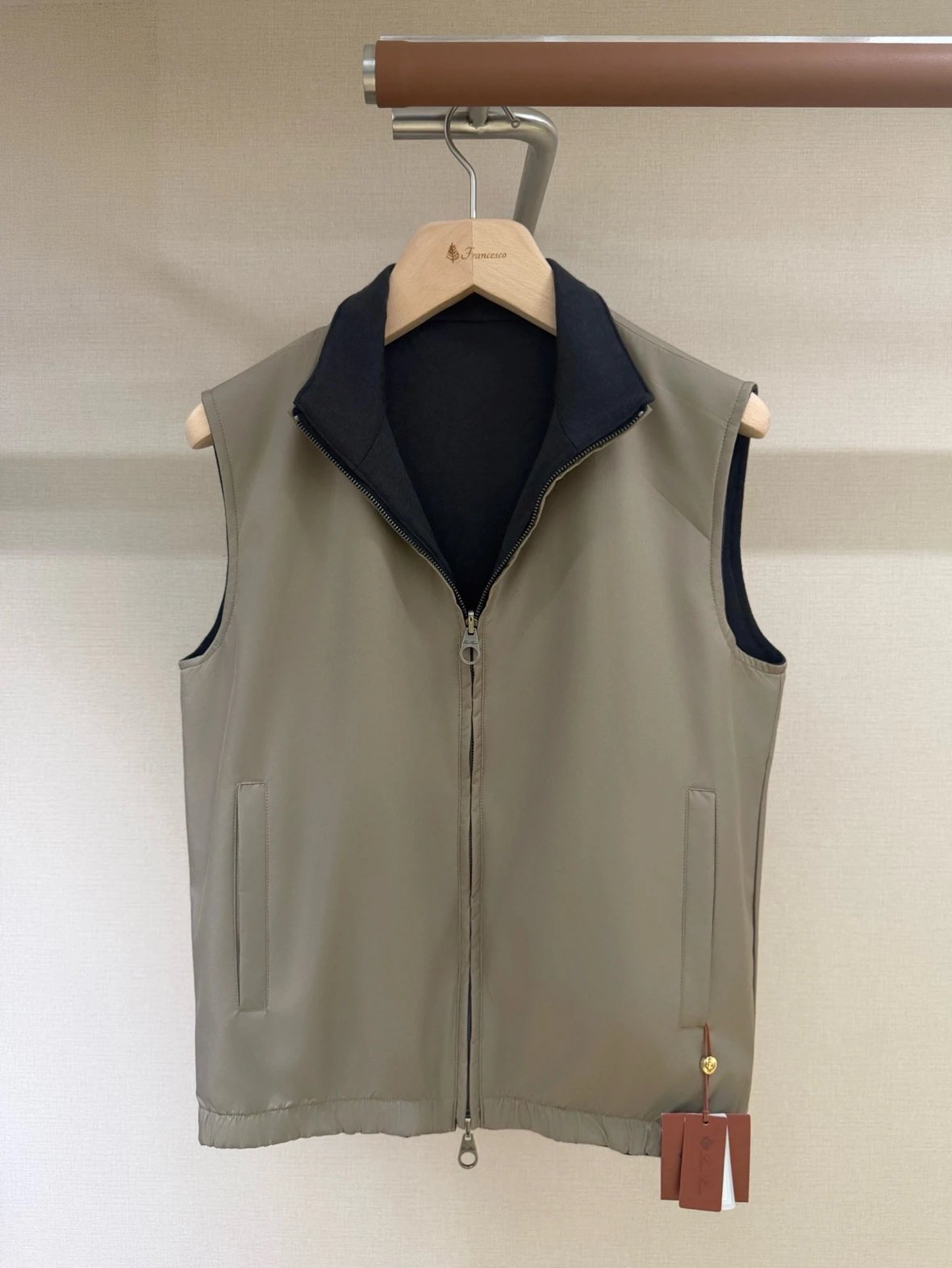 Loro Piana Reversible Men's Casual Vest