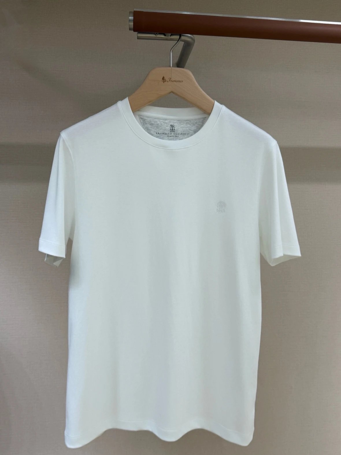 Brunello Cucinelli Spring/Summer New Arrival Cotton Short-Sleeve T-Shirt