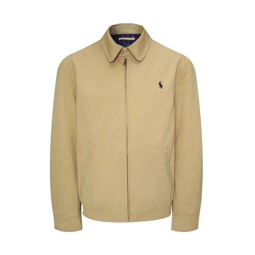 Polo Ralph Lauren Classic Cotton Twill Jacket Beige Jacket - 5