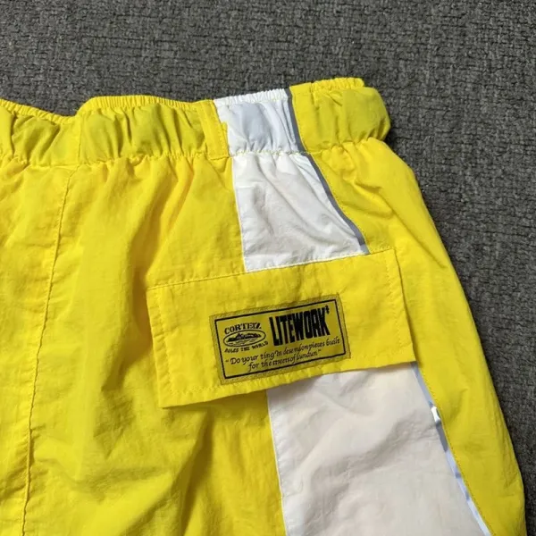 Corteiz × Unknown Down Jacket Black/Yellow Reversible Puffer Jacket - 66