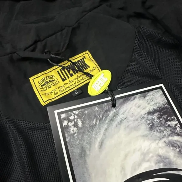 Corteiz × Unknown Down Jacket Black/Yellow Reversible Puffer Jacket - 59