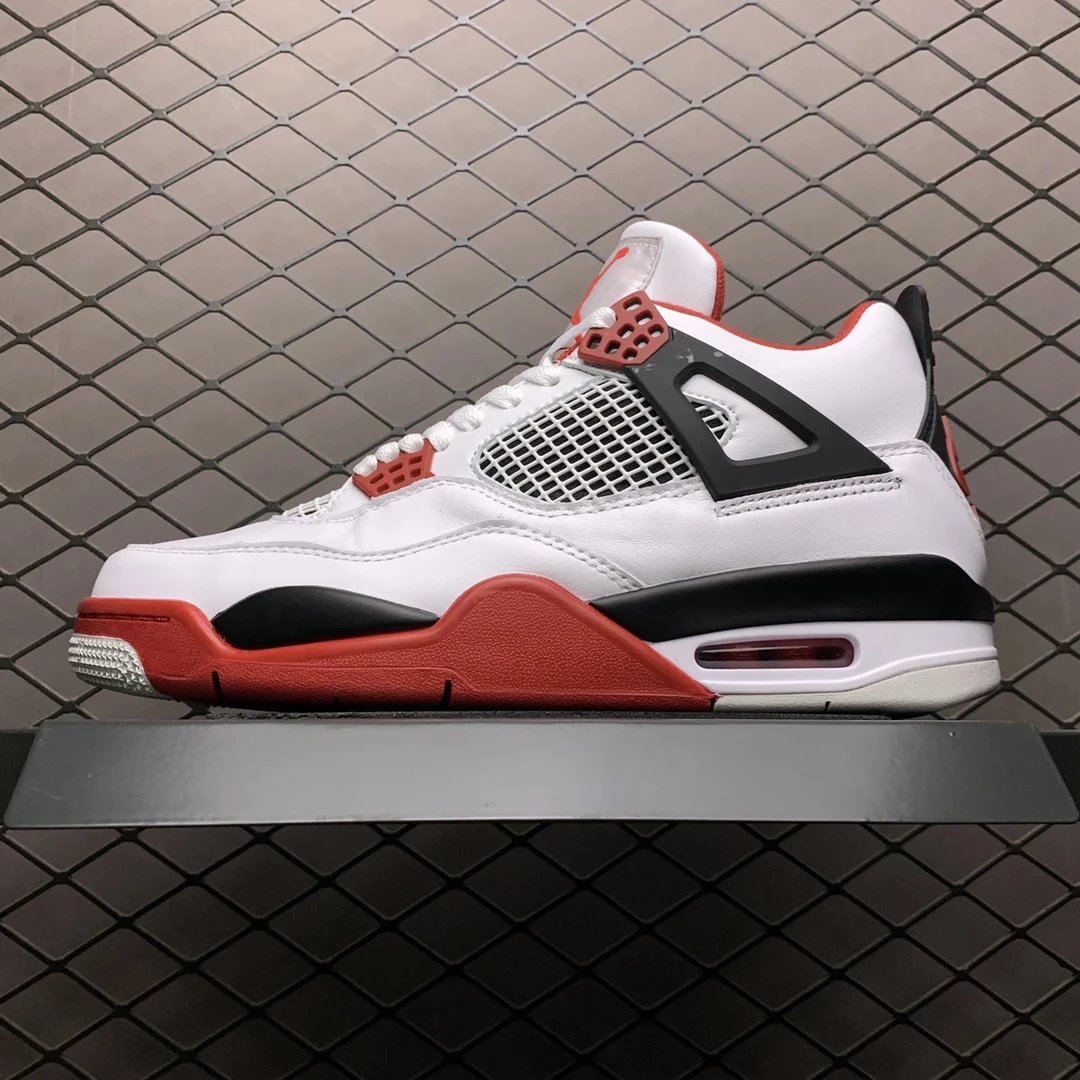 Air Jordan 4 Retro 'Bred' Purple Sneakers - 16