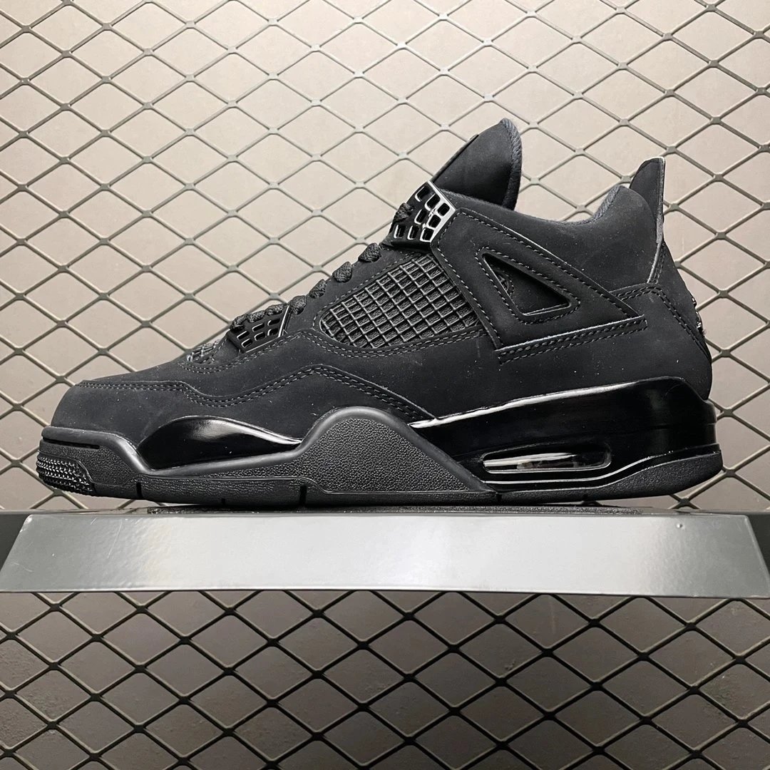 Air Jordan 4 Retro 'Bred' Purple Sneakers - 12