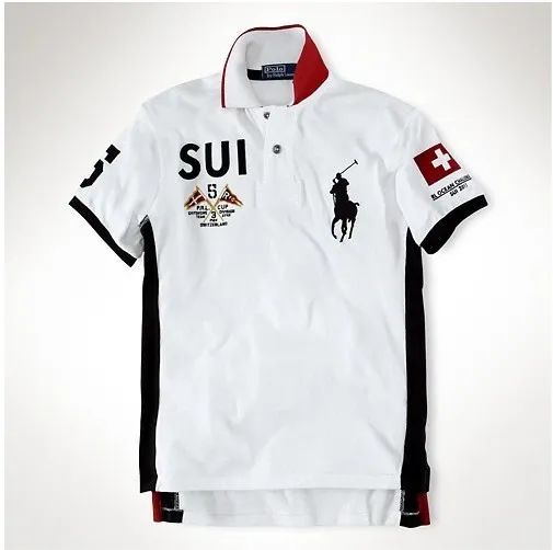 Polo Ralph Lauren Canada Team Polo Red Polo Shirt - 6