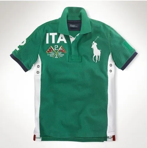 Polo Ralph Lauren Canada Team Polo Red Polo Shirt - 4
