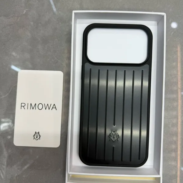 RIMOWA Essential Phone Case Blue Aluminum Phone-Case - 8