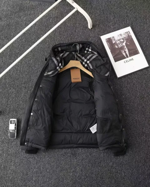 Burberry Hooded Down Jacket Beige - 10