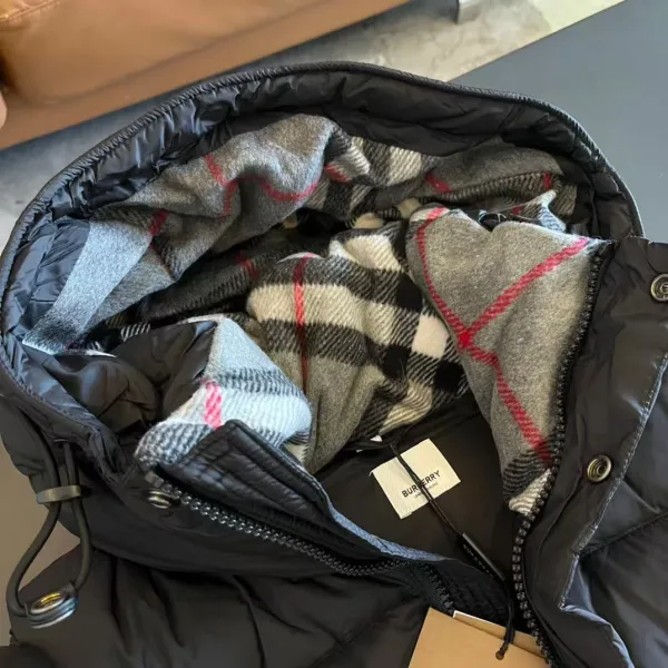 Burberry Hooded Down Jacket Beige - 15