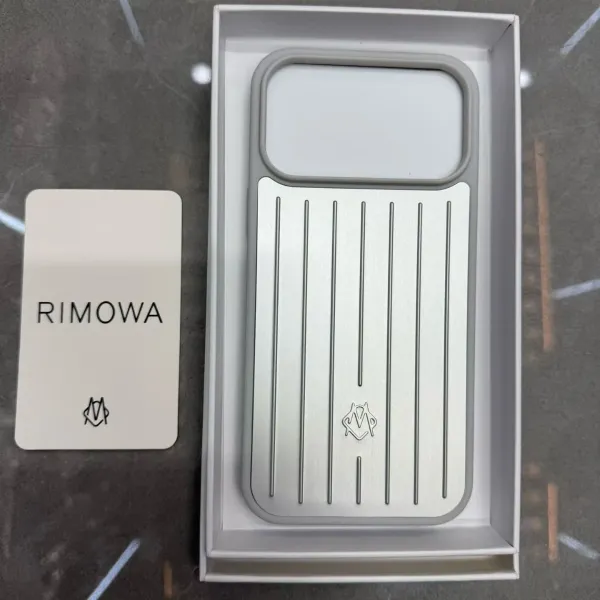 RIMOWA Essential Phone Case Silver Phone-Case - 1
