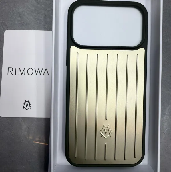 RIMOWA Essential Phone Case Gold Phone-Case - 1