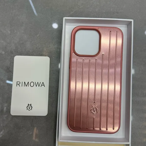 RIMOWA Essential Phone Case Rose Gold Phone-Case - 1