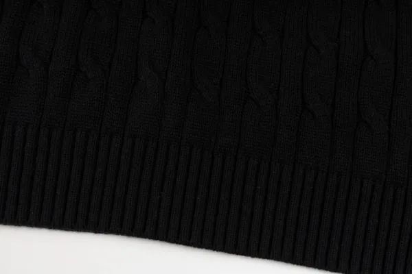 Polo Ralph Lauren Cable Knit Hooded Sweater White - 13