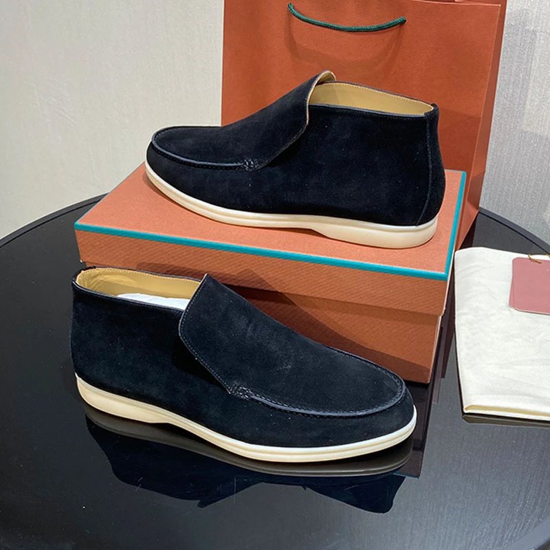 Tod's Gommino Loafers Beige Suede Casual Shoes - 5