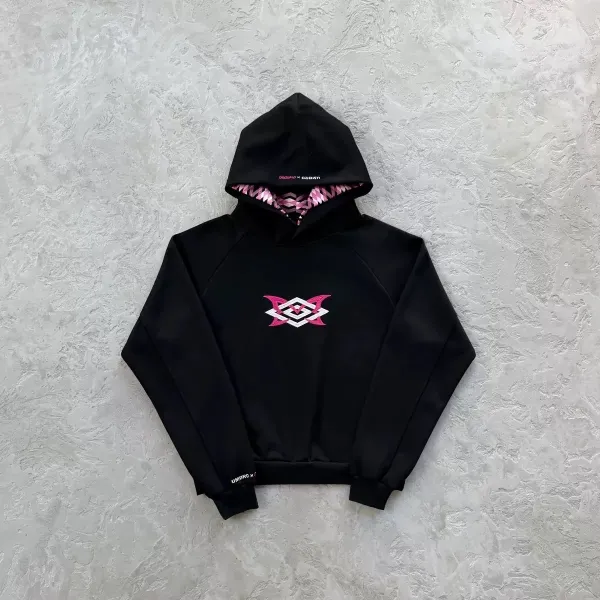 Umbro x Mihara Yasuhiro Graphic Hoodie Black - 1