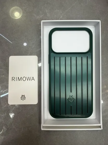 RIMOWA Essential Phone Case Blue Aluminum Phone-Case - 13