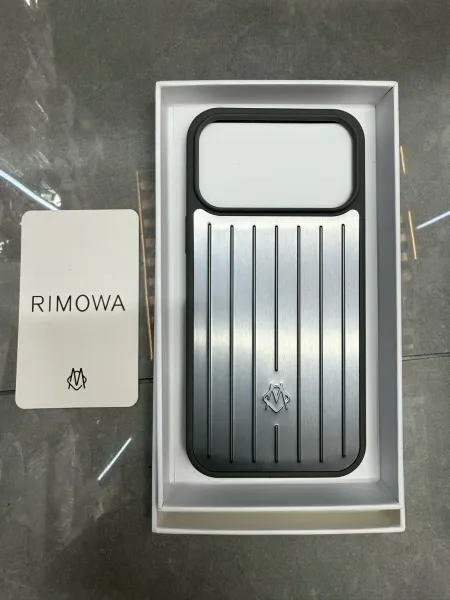RIMOWA Essential Phone Case Blue Aluminum Phone-Case - 12