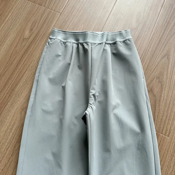 Design Wide-Leg Pants Navy Blue Pants - 8