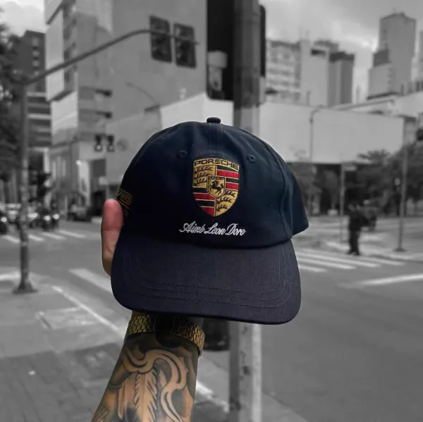 Porsche x Aimé Leon Dore Baseball Cap Navy - 1