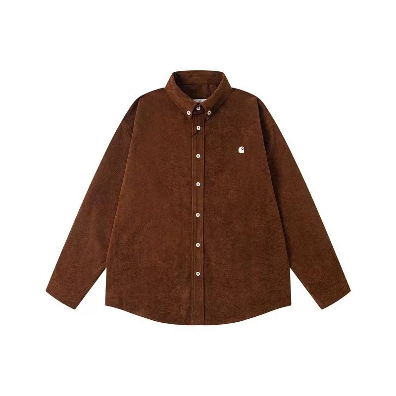 Carhartt WIP Corduroy Shirt Brown Shirt - 9