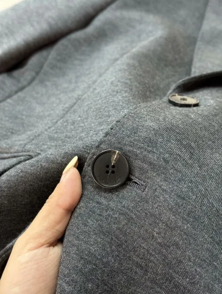 Loro Piana Navy Wool Blazer - 12