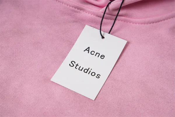 Acne Studios Stockholm 1996 Black Hoodie - 19
