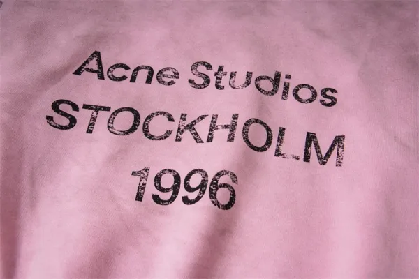 Acne Studios Stockholm 1996 Black Hoodie - 21
