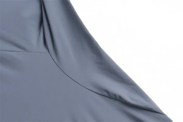 Design Lightweight Hooded Windbreaker Jacket in Slate Blue - 17