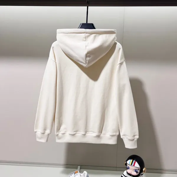 Loewe Anagram Logo Hoodie Gray - 9