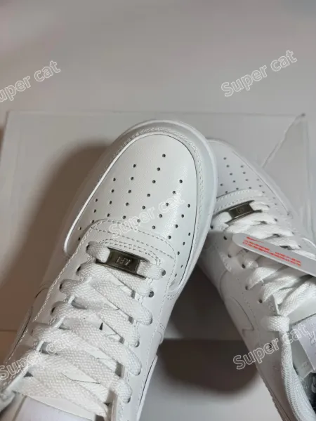 Nike Air Force 1 Low White Sneakers - 9