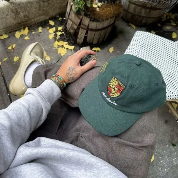 Porsche x Aimé Leon Dore Baseball Cap Black - 5