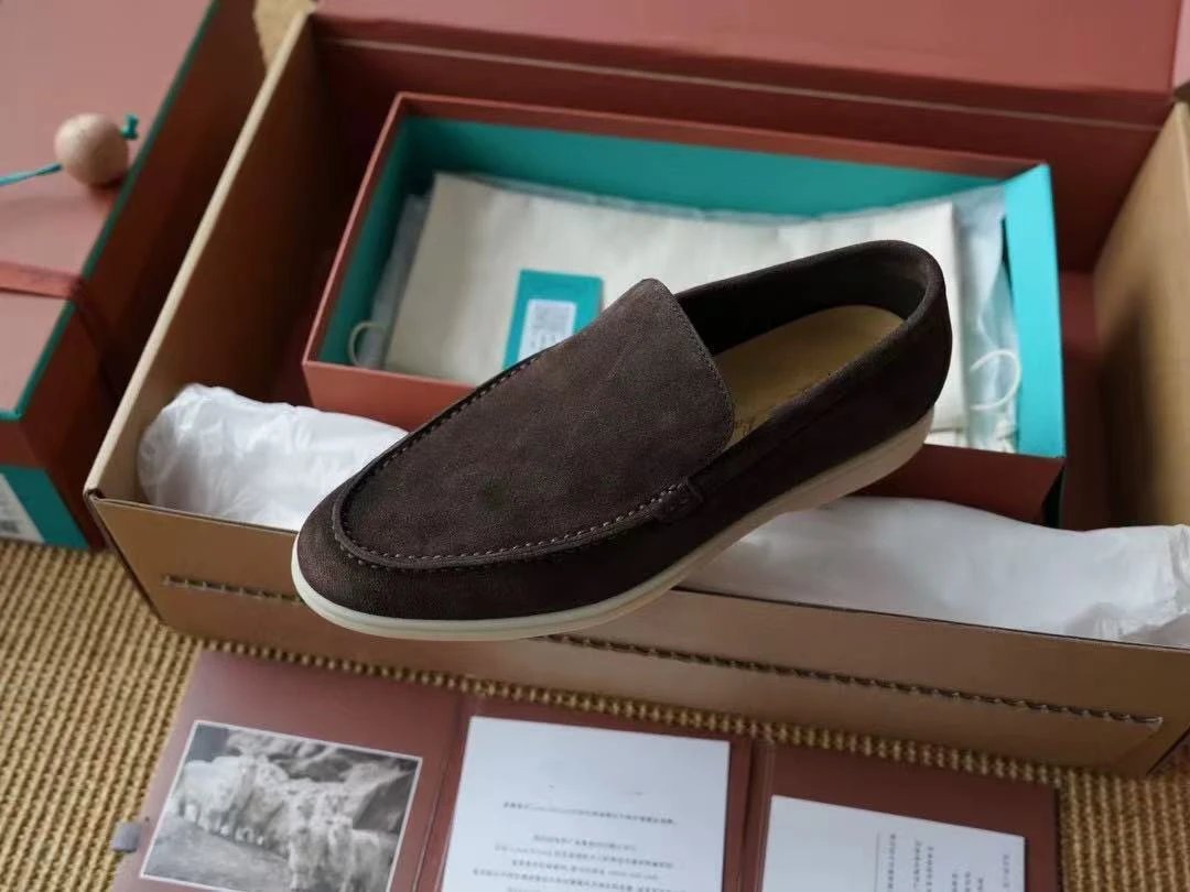 Tod's Gommino Loafer Brown Suede Loafers - 8