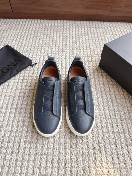 Hogan Interactive Sneakers Navy Suede Slip-On Casual Shoes - 11