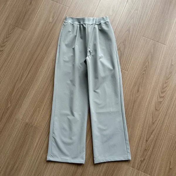 Design Wide-Leg Relaxed Fit Pants in Sage Green - 1