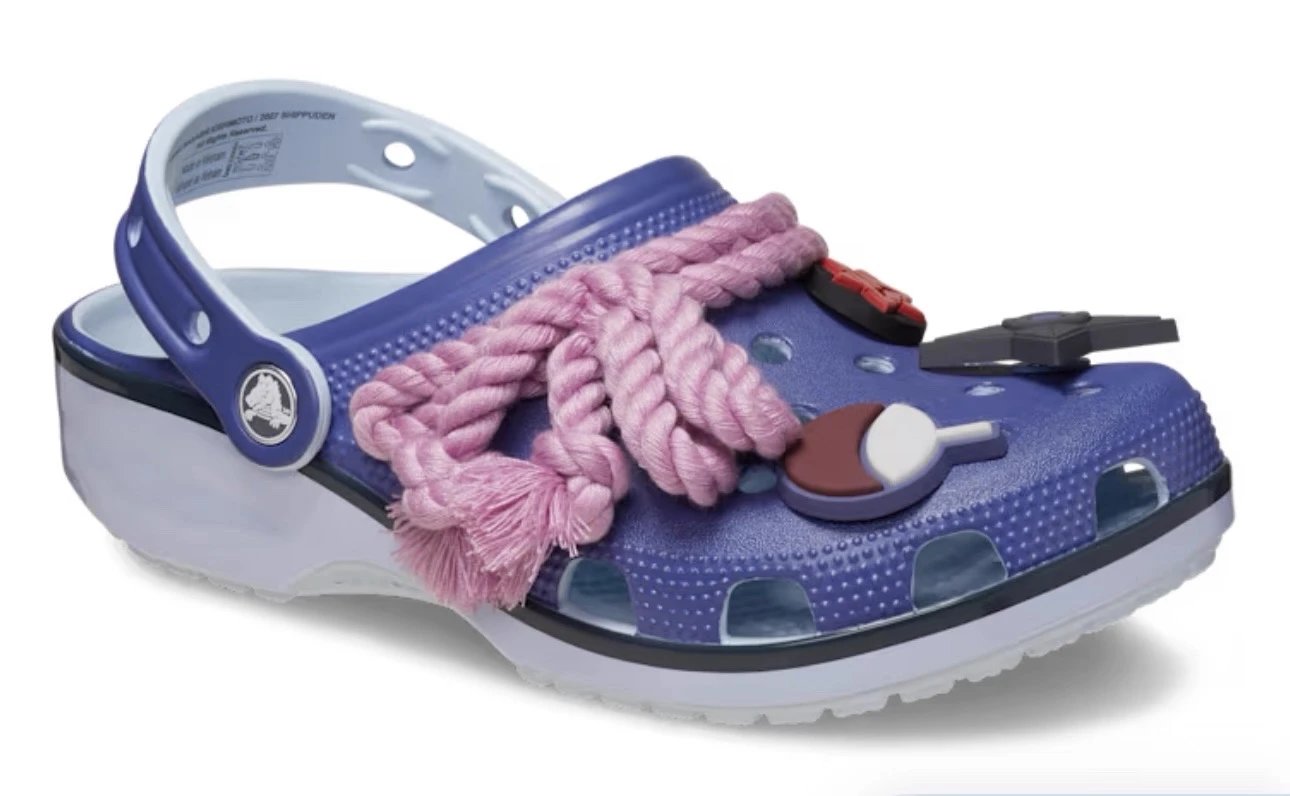 Crocs x Naruto Clog With Jutsu Charms Orange Kids Shoes Sandals - 6