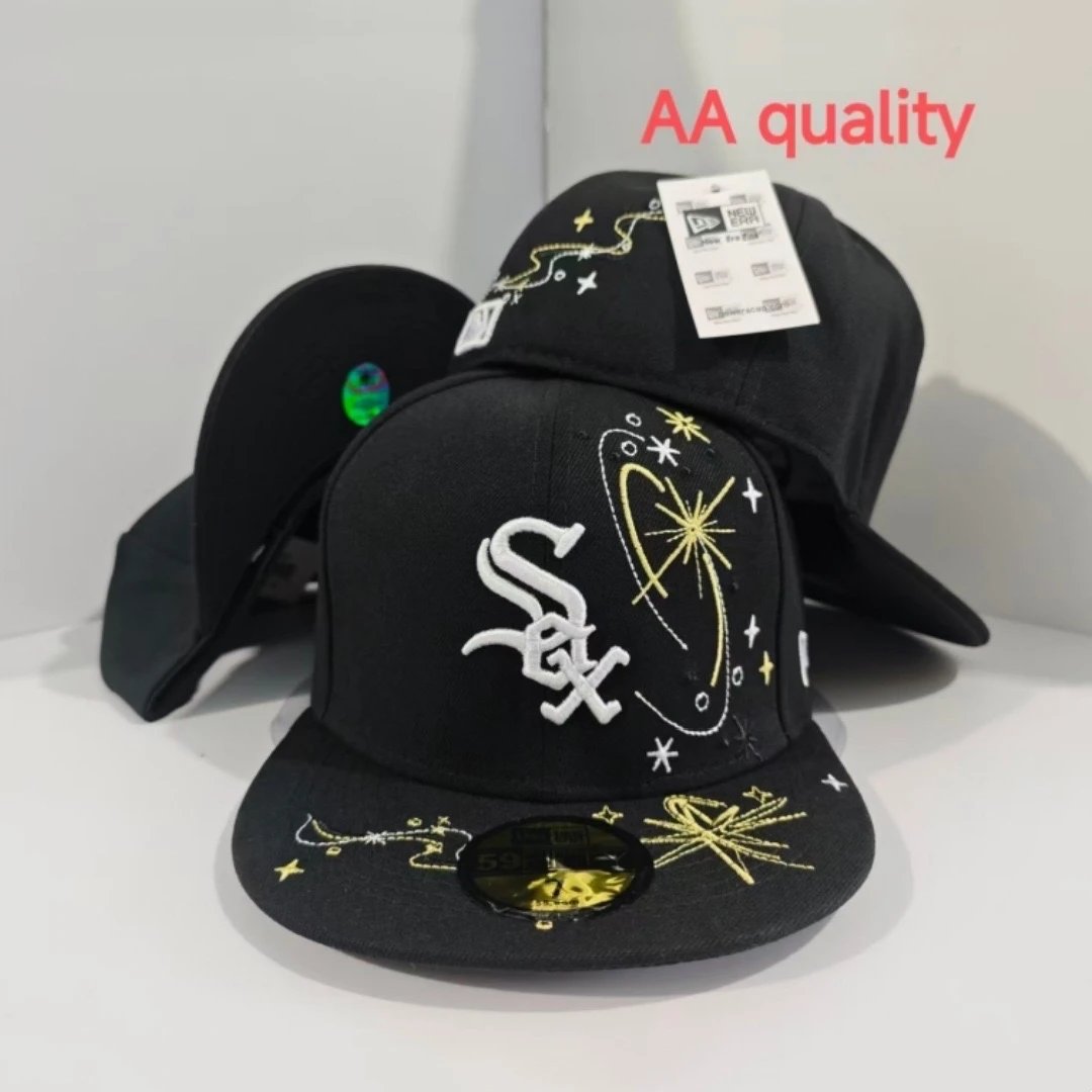 New Era Chicago White Sox AA Pattern Cap Black