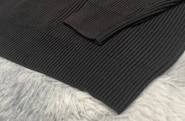 Maison Margiela Ribbed Crewneck Sweater Beige - 13
