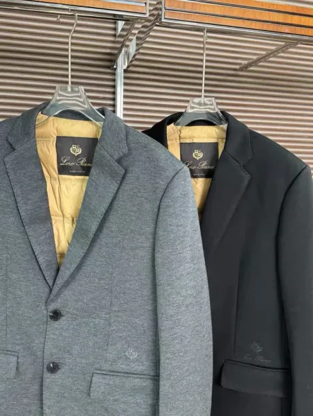 Loro Piana Navy Wool Blazer - 6