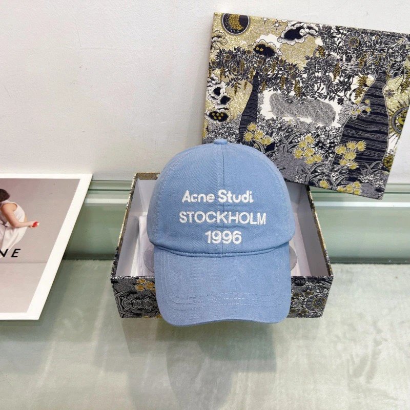 Acne Studios Stockholm 1996 Blue Baseball Cap - 6