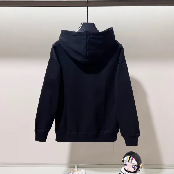Loewe Anagram Logo Hoodie Gray - 11