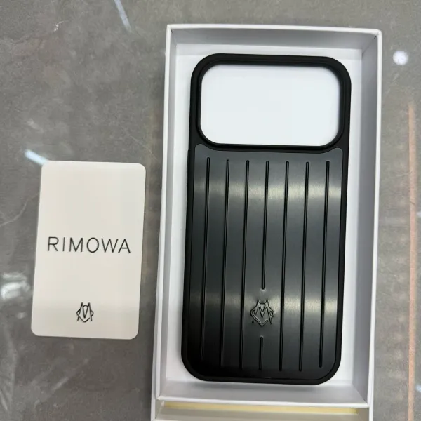 RIMOWA Essential Phone Case Black Phone-Case - 1