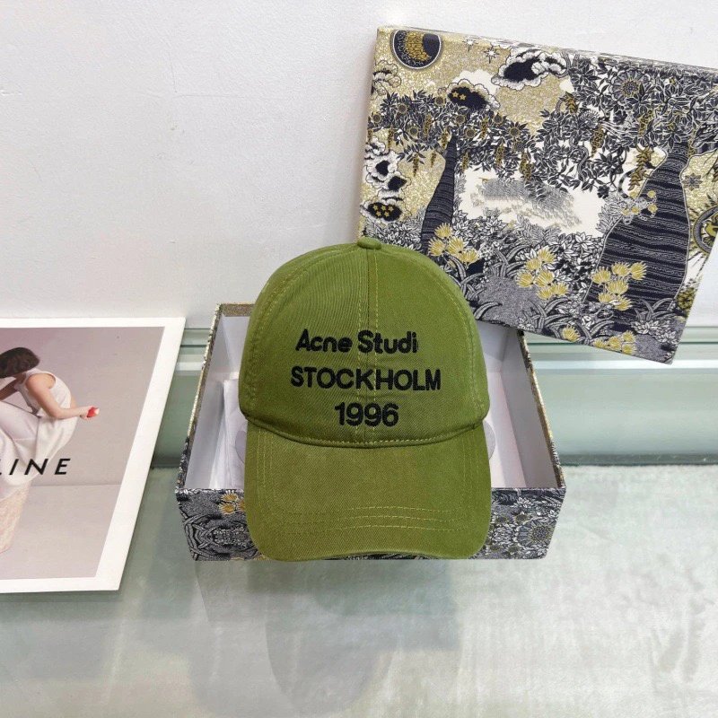 Acne Studios Stockholm 1996 Blue Baseball Cap - 4