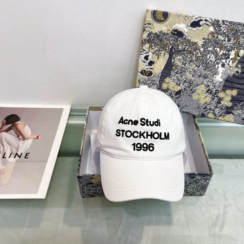 Acne Studios Stockholm 1996 Blue Baseball Cap - 5