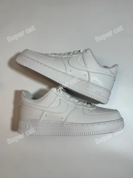 Nike Air Force 1 Low White Sneakers - 11