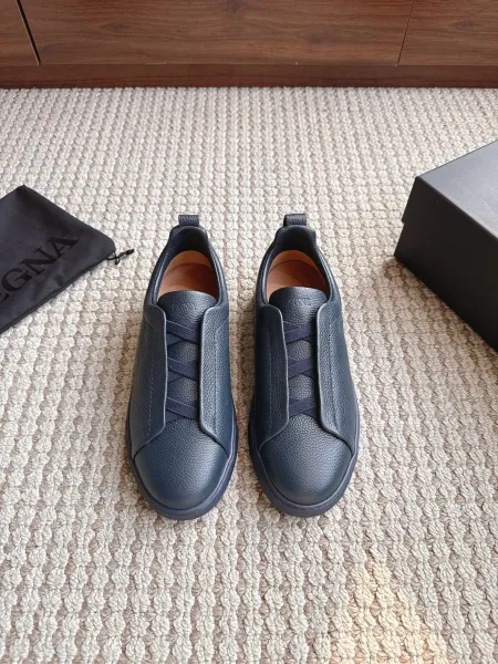 Hogan Interactive Sneakers Navy Suede Slip-On Casual Shoes - 13