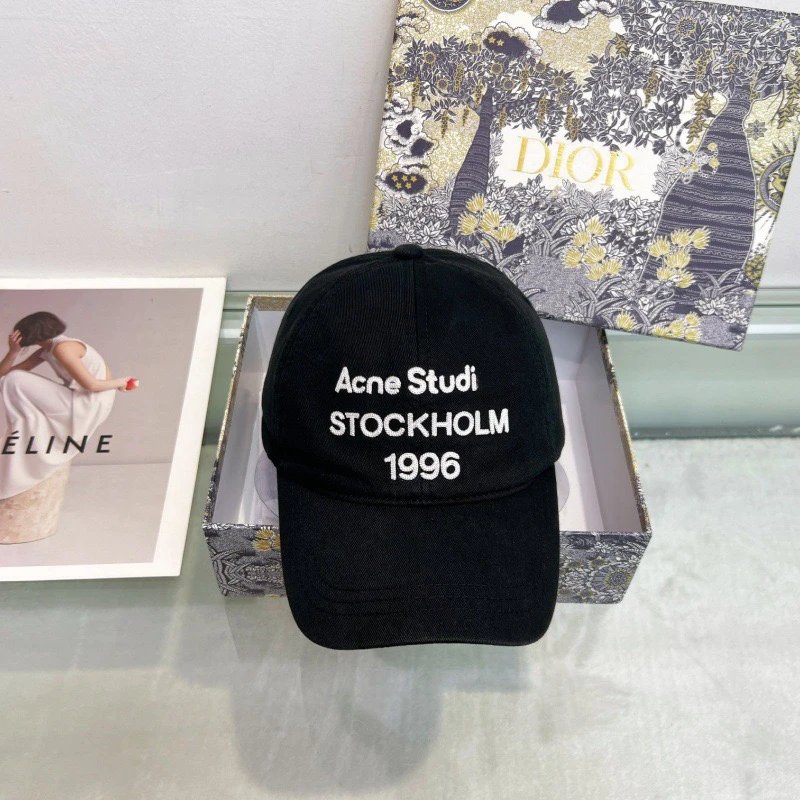 Acne Studios Stockholm 1996 Blue Baseball Cap - 3