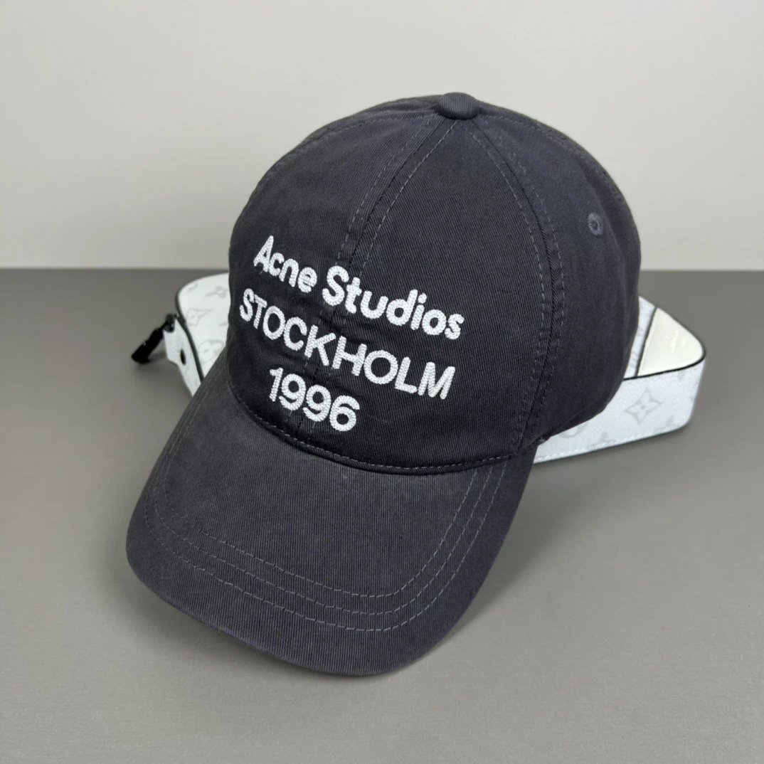 Acne Studios Stockholm 1996 Blue Baseball Cap - 12