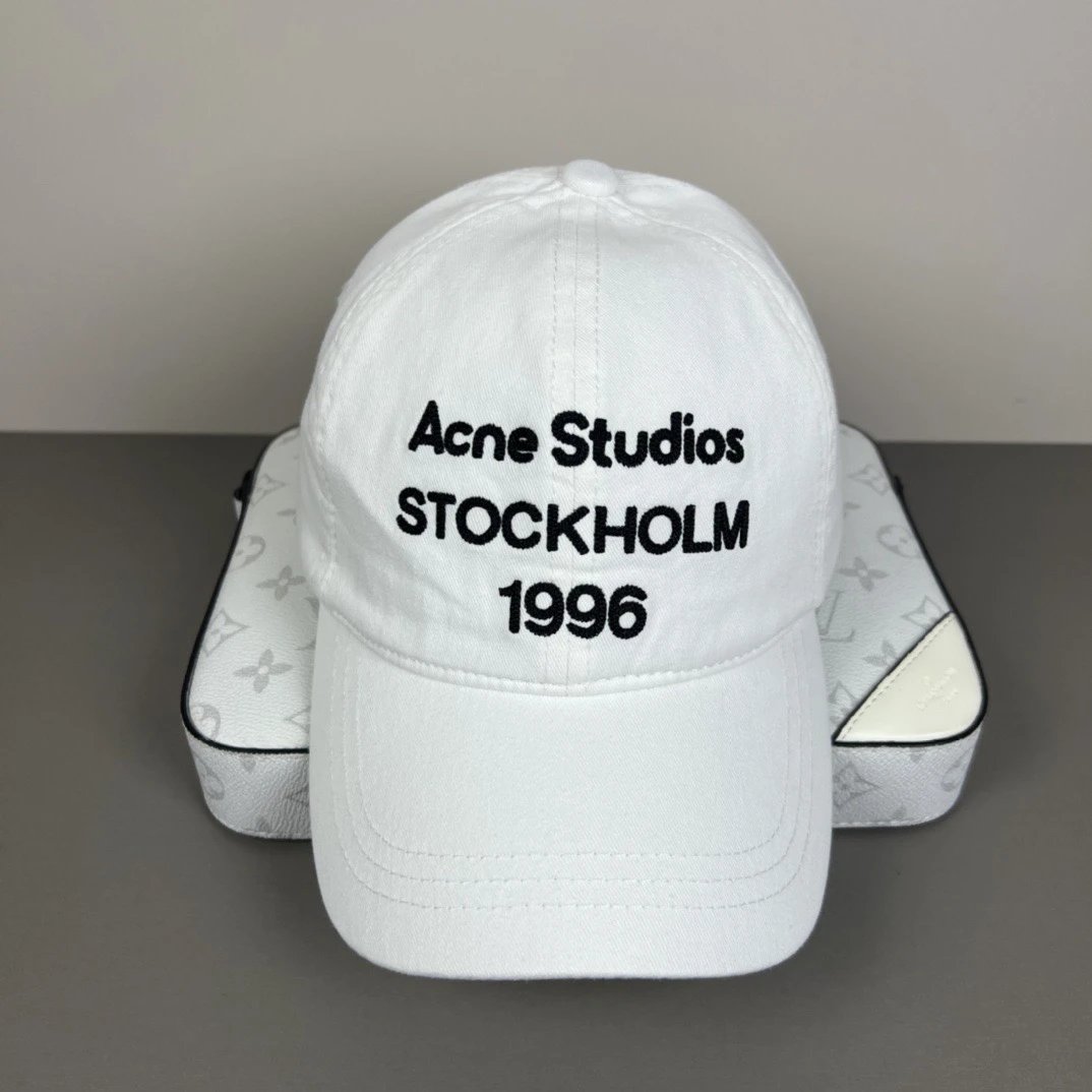 Acne Studios Stockholm 1996 Blue Baseball Cap - 13